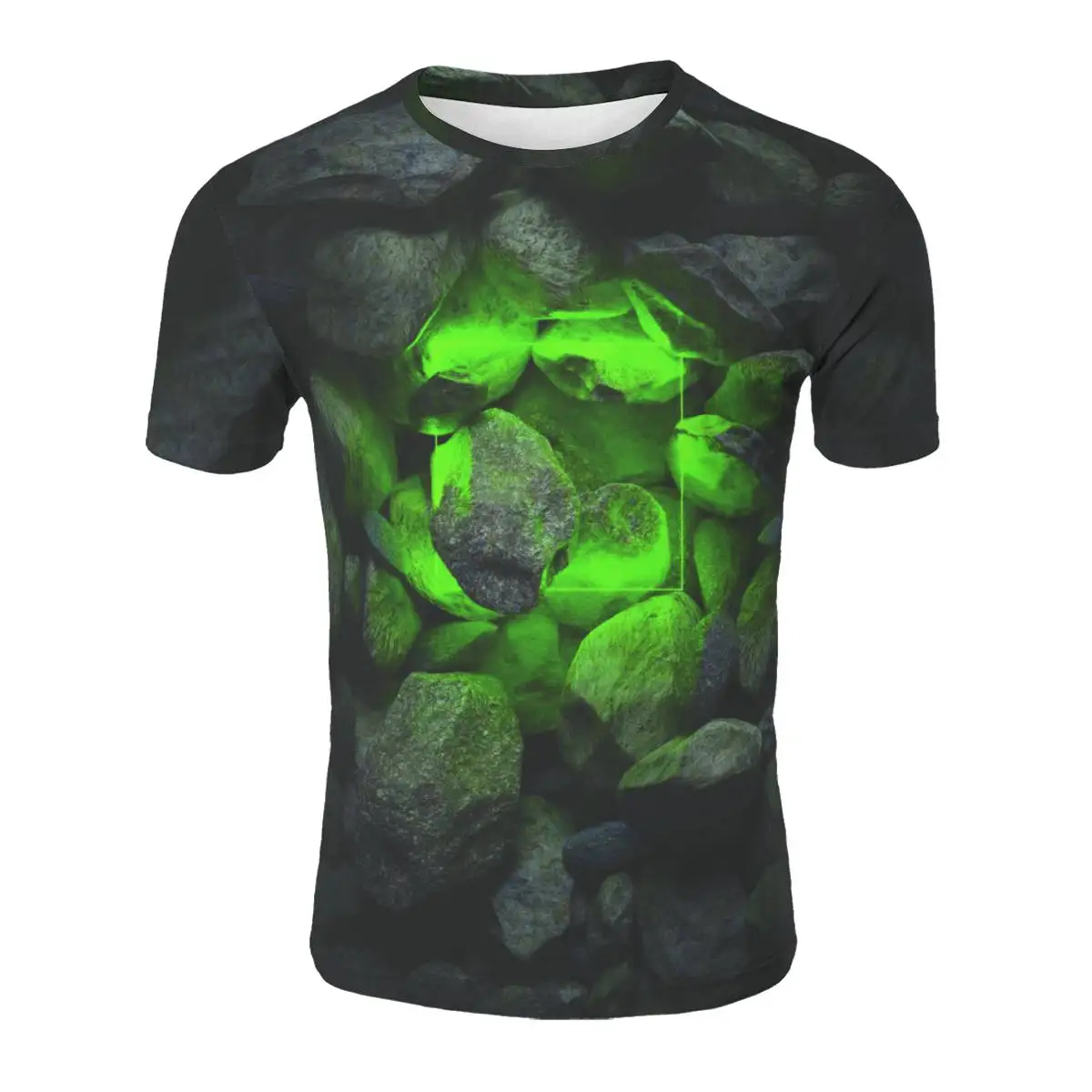 

2021 Four Seasons New Hot Selling Creative 3D Printing Top Short Sleeve Hot Graphics Simple And Generic Funny And Novel T-Shirt