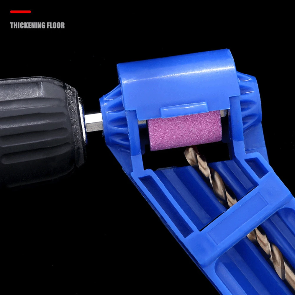 

Новинка 2,0-12,5 мм портативная точилка для сверл 1 комплект корундовый шлифовальный круг инструмент для сверл точильный станок для сверл