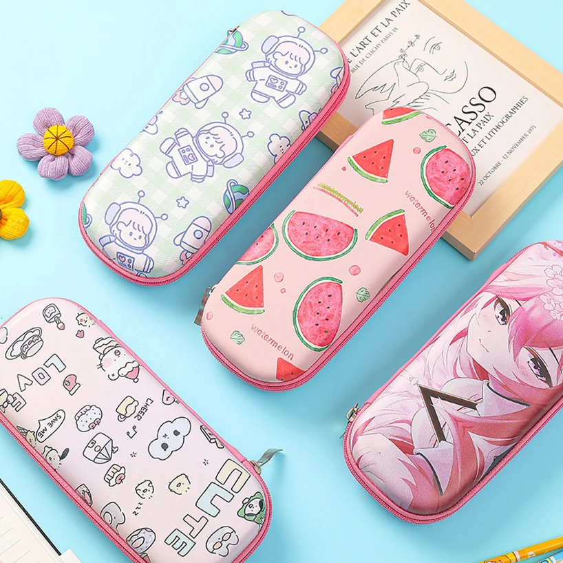 

Чехол для карандашей Kawaii, школьные принадлежности, пенал, чехол для школьников Astuccio Kawaii, канцелярские принадлежности, чехол для ручек, чехол...