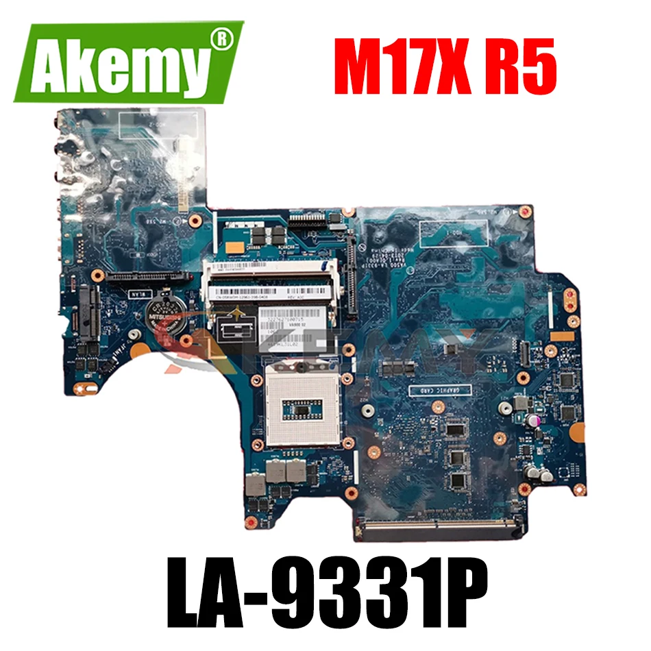 

Akemy P18E Motherboard For DELL Alienware M17X R5 Mainboard VAS00 LA-9331P CN-02XJJ7 2XJJ7 Brand NEW 100%TESTED