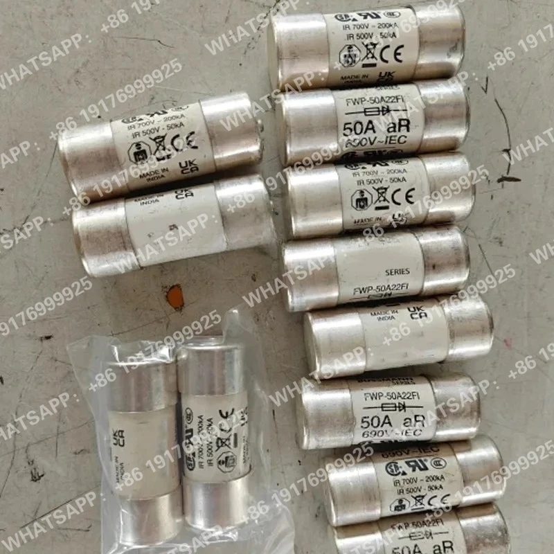 Фото FWP-50A22FI 50A 690V 22 × 58 мм с индикаторным предохранителем, новый, оригинальный №3