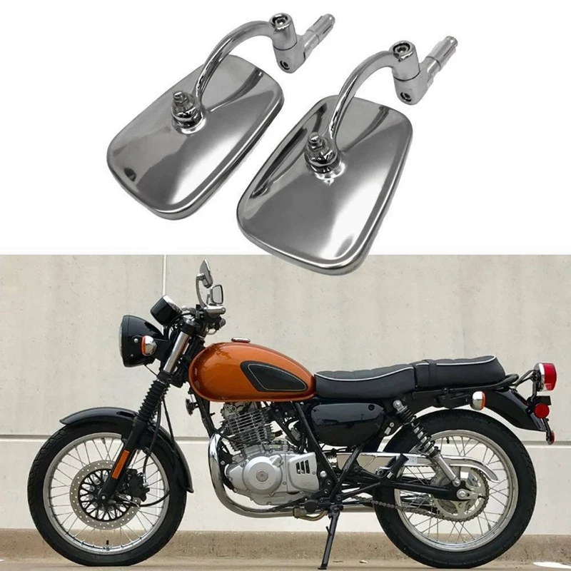 

7/8Inch 22MM Universal Motorcycle Handlebar Rear View Mirror Side Mirror For Honda Suzuki Yamaha Scooter Off-Road Bike