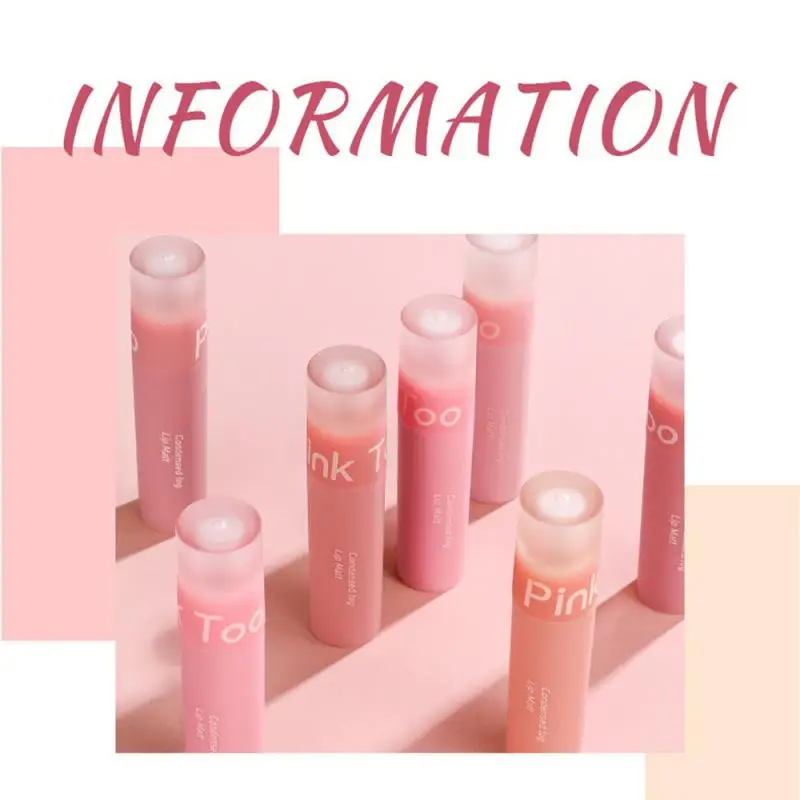 

Fog Matte Lip Glaze Does Not Fade Non-stick Cup Lasting Moisturizing Lipstick White Student Maquillajes Para Mujer Makeup