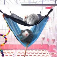 sugar gliders double canvas mesh hamster hammock squirrel chinchillas flower branches ferret hanging litter pet supplies