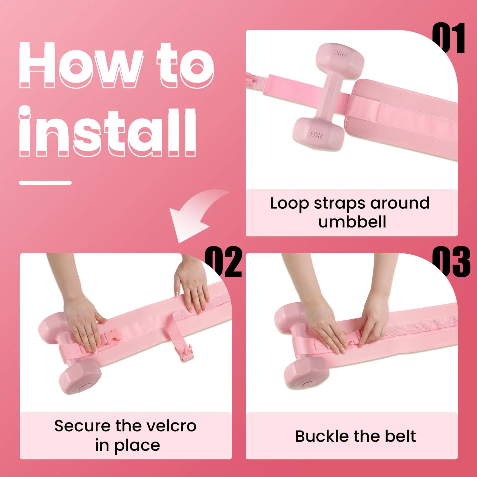 Фото Пояс для упражнений на ягодицы (Hip Thrust Belt) – утолщенный и расширенный, удобный для гантелей, гирь или дисков №3