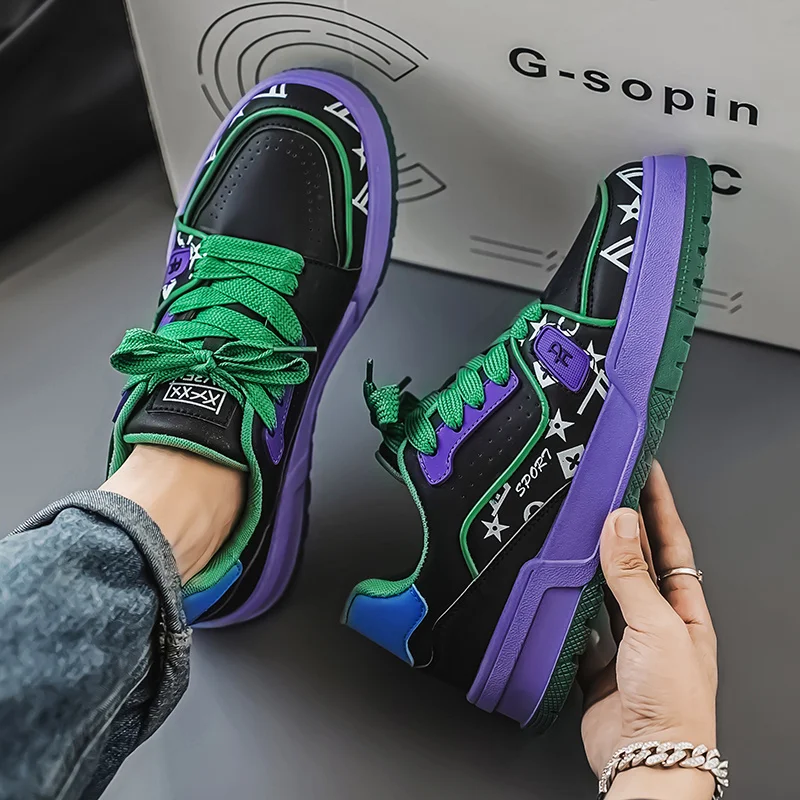 Мужские зимние кроссовки 2024 модная черная удобная дизайнерская обувь мужские