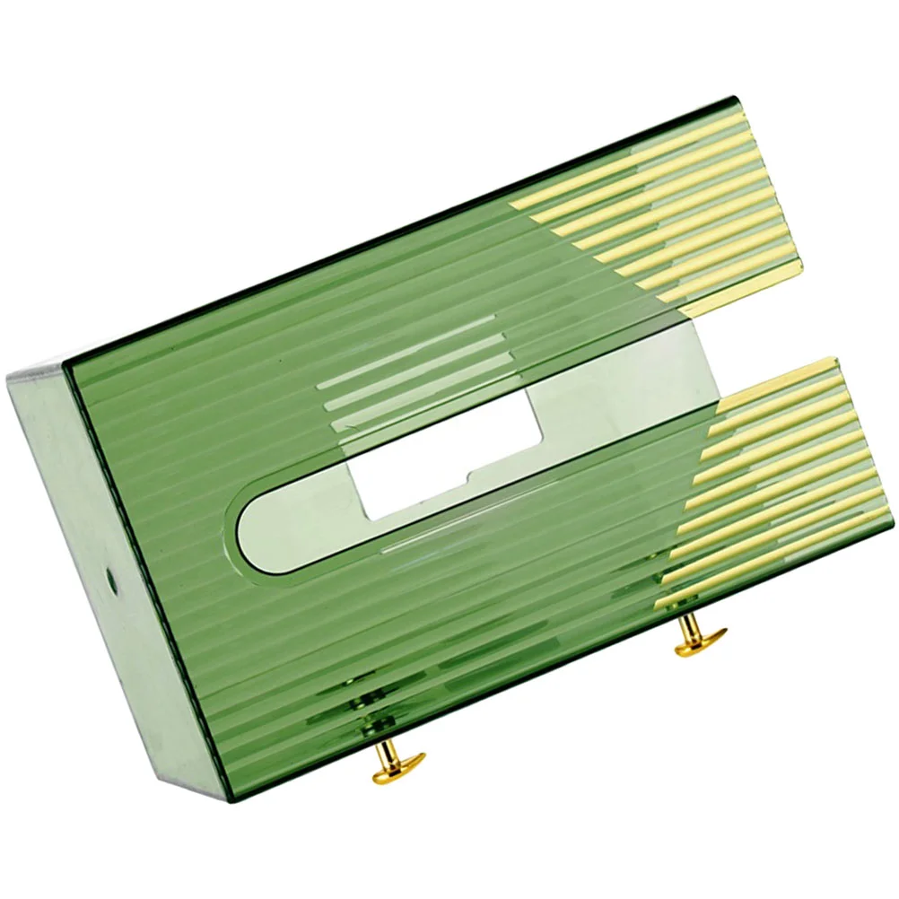 

Tissue Box Wall Napkin Mounted Storage Nail Free Holders Holder Container Casepunching Containers