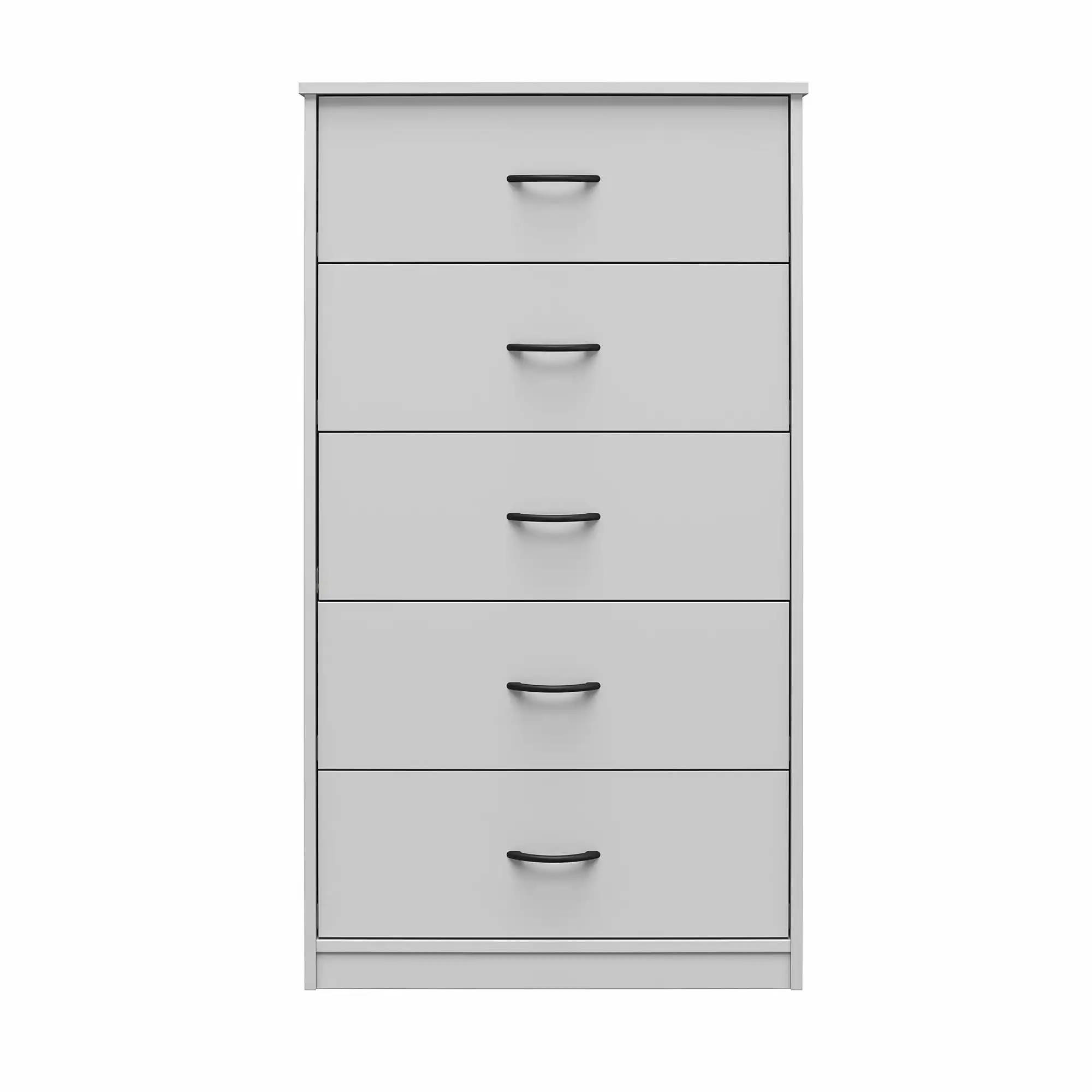 

Mainstays Classic 5 Drawer Dresser, Gray Living Room Cabinets