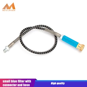 PCP Пейнтбол ручной насос высокого давления фильтр 300bar 4500psi водомасляный сепаратор Сухой Воздух M10x1 быстроразъемные Муфты 50 см нейлоновый шланг