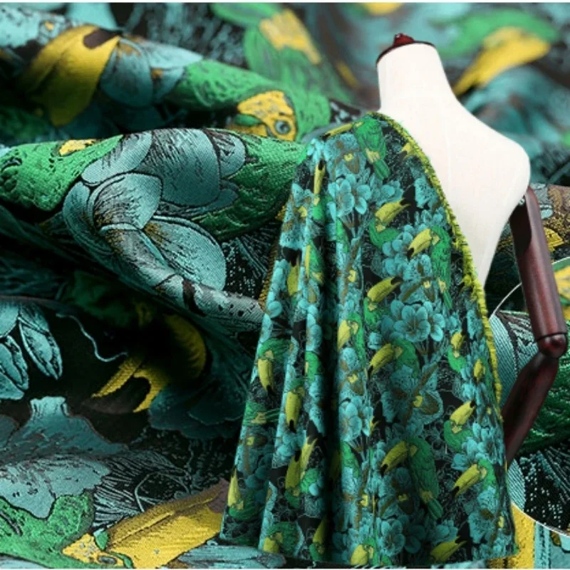 Жаккардовая жаккардовая ткань с рельефным рисунком европейский бренд модный