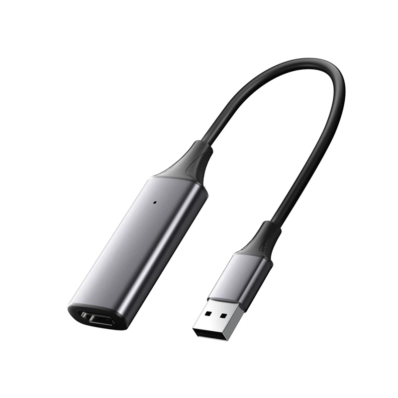 

USB-карта захвата аудио-и видеосъемки, совместимая с HDMI, 1,4 до USB2.0, карта захвата видеозаписи HD для игр и прямой трансляции