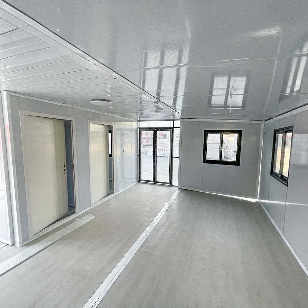 YG Flat 20 футов 40 расширяемый контейнер складной дом сборная современная вилла