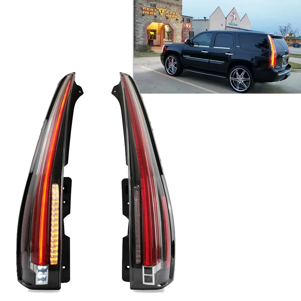 Задние светодиодсветодиодный фары в сборе 2 шт./компл. для GMC Yukon Chevrolet Tahoe Suburban