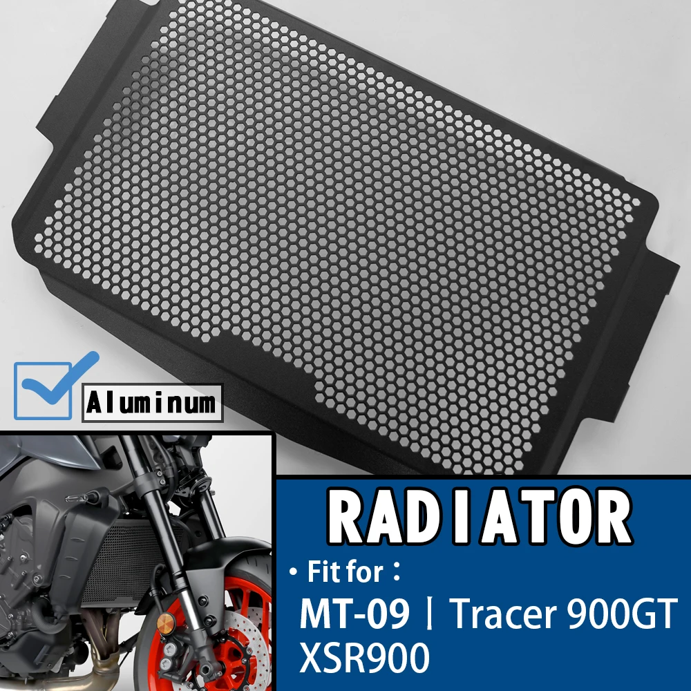 

For YAMAHA MT 09 Tracer 900 GT XSR900 MT09 FZ09 2021 2022 Motorcycle Radiator Guard Grill Cover Protector