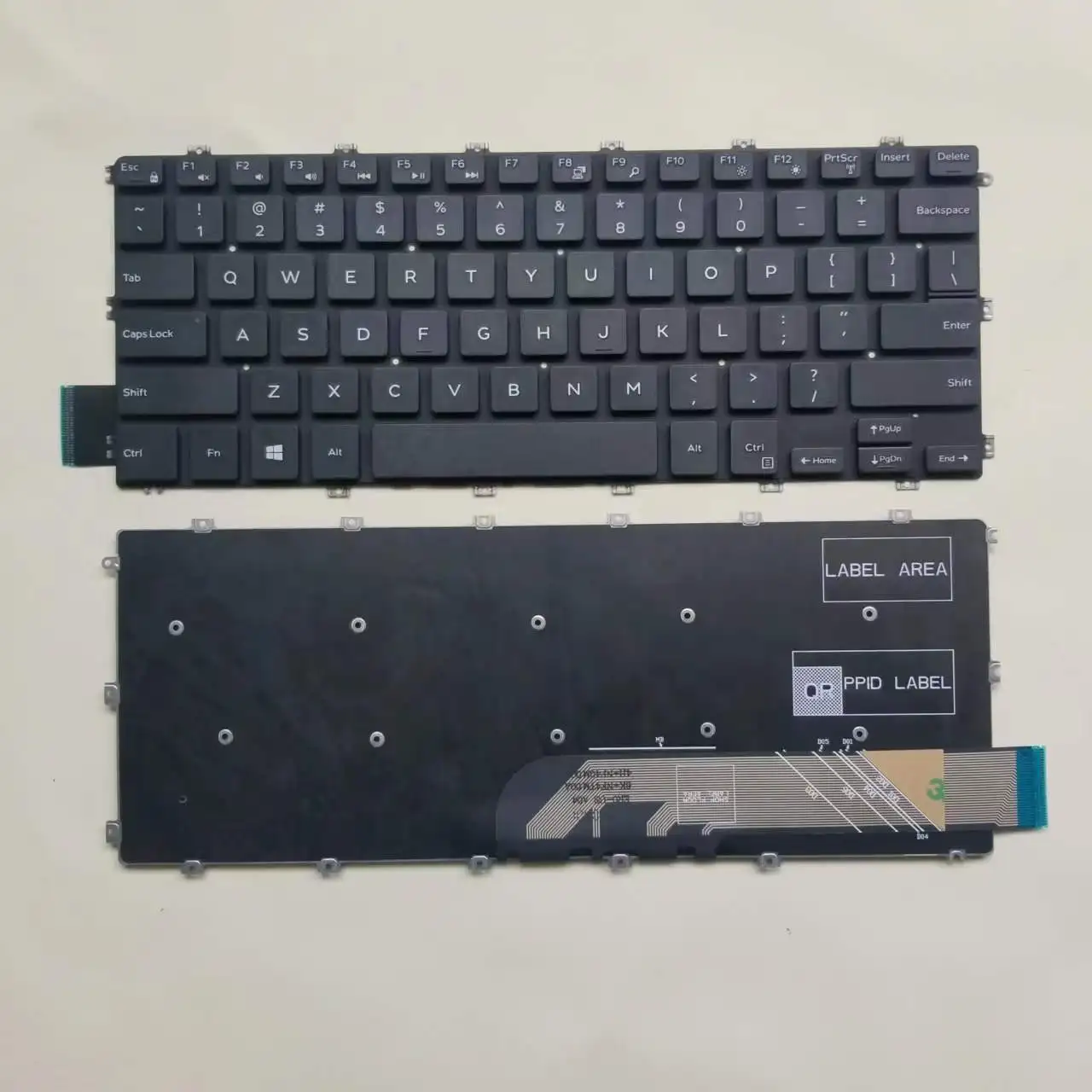 Новая американская клавиатура с подсветкой для Dell Inspiron 7386 7380 7580 7586 5580 5582 5585 5480 5481