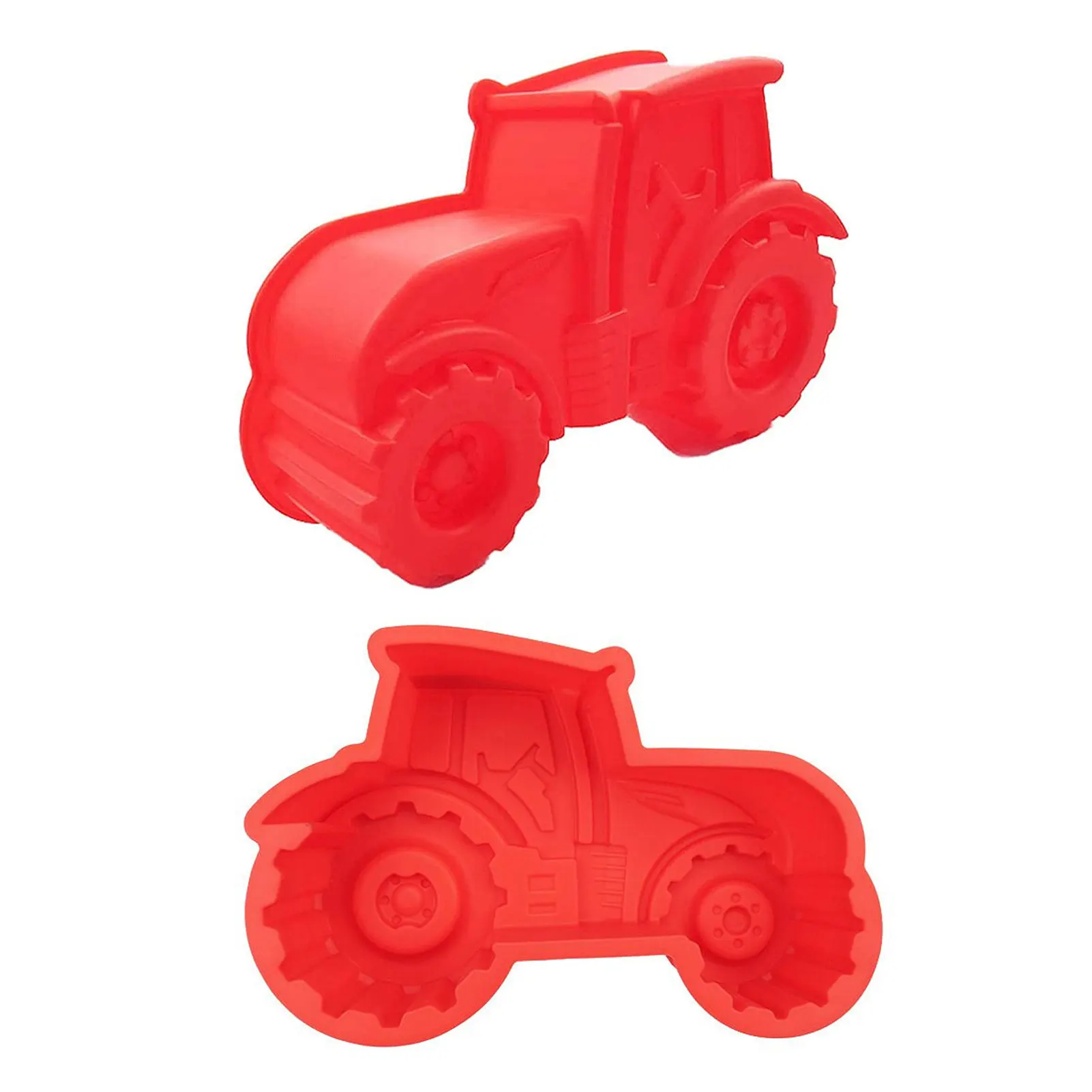 

3D Tractor Silicone Baking Moulds DIY Mould For Cake Chocolate Desserts Candy Making Baking Tractor Cake Mold For Birthday