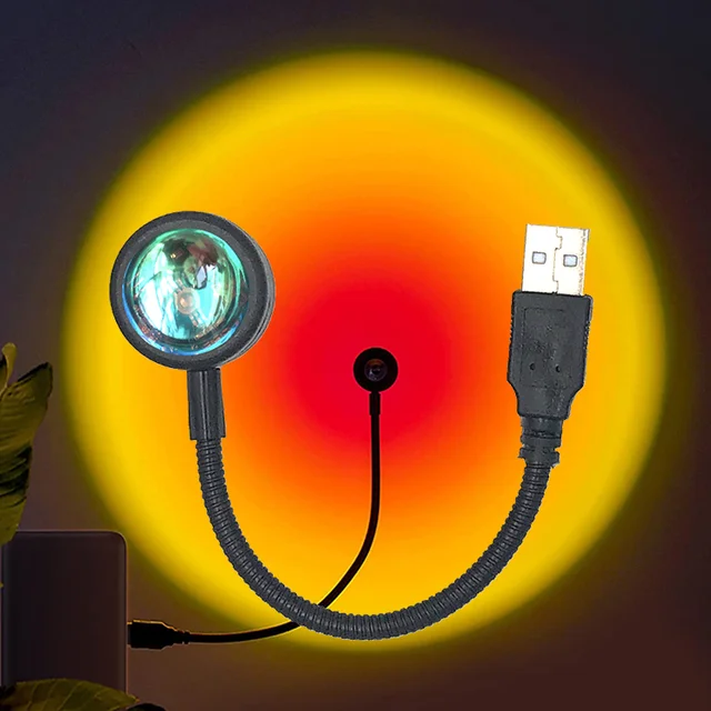 

USB лампа закат RGB