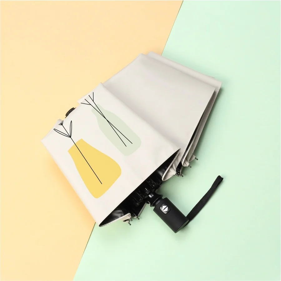 

Small and Portable Umbrella for Women Sunny Rain Umbrella Women Rain Guarda Chuva Feminino Ladies Mini Umbrella Parasol HH50YS