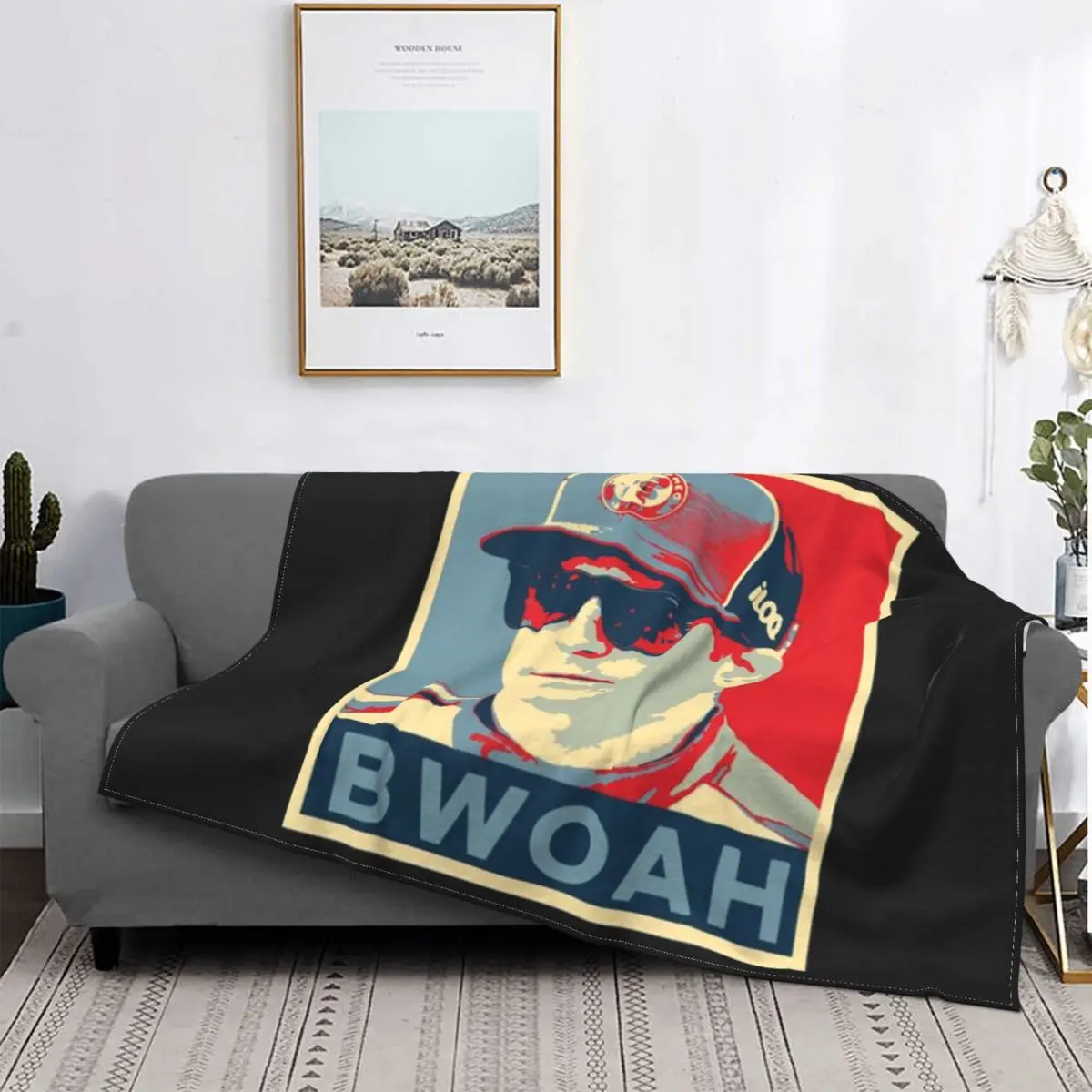 Kimi Raikkonen - BWOAH! Ультрамягкое Флисовое одеяло