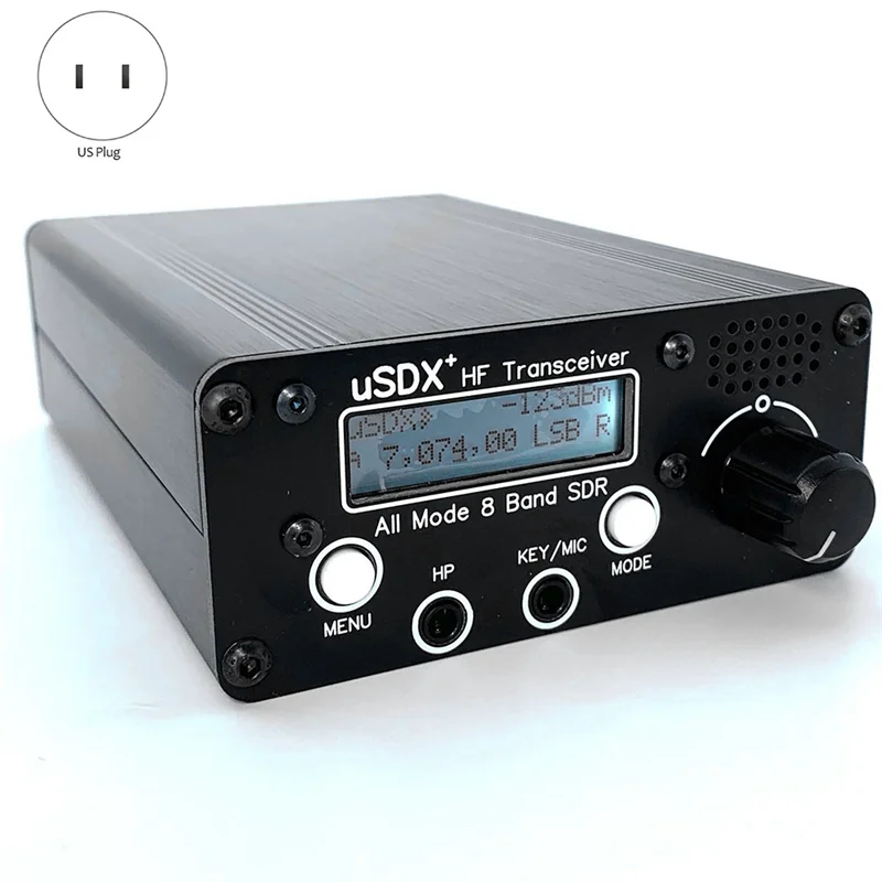 Фото 3-5 Вт, USDX + SDR трансивер, все режимы, 8 полос, Φ QRP, 80 м/60 м/40 м/30 м/20 м/17 м/15 м/10 м, вилка стандарта США №2