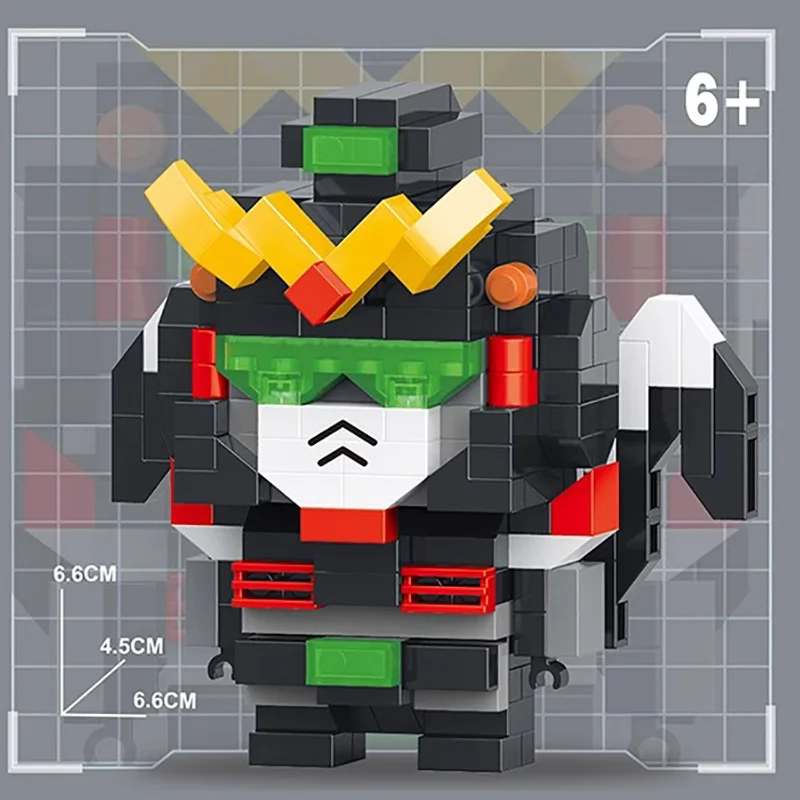 Крутая мини-меха серии строительные блоки ручной работы натуральная