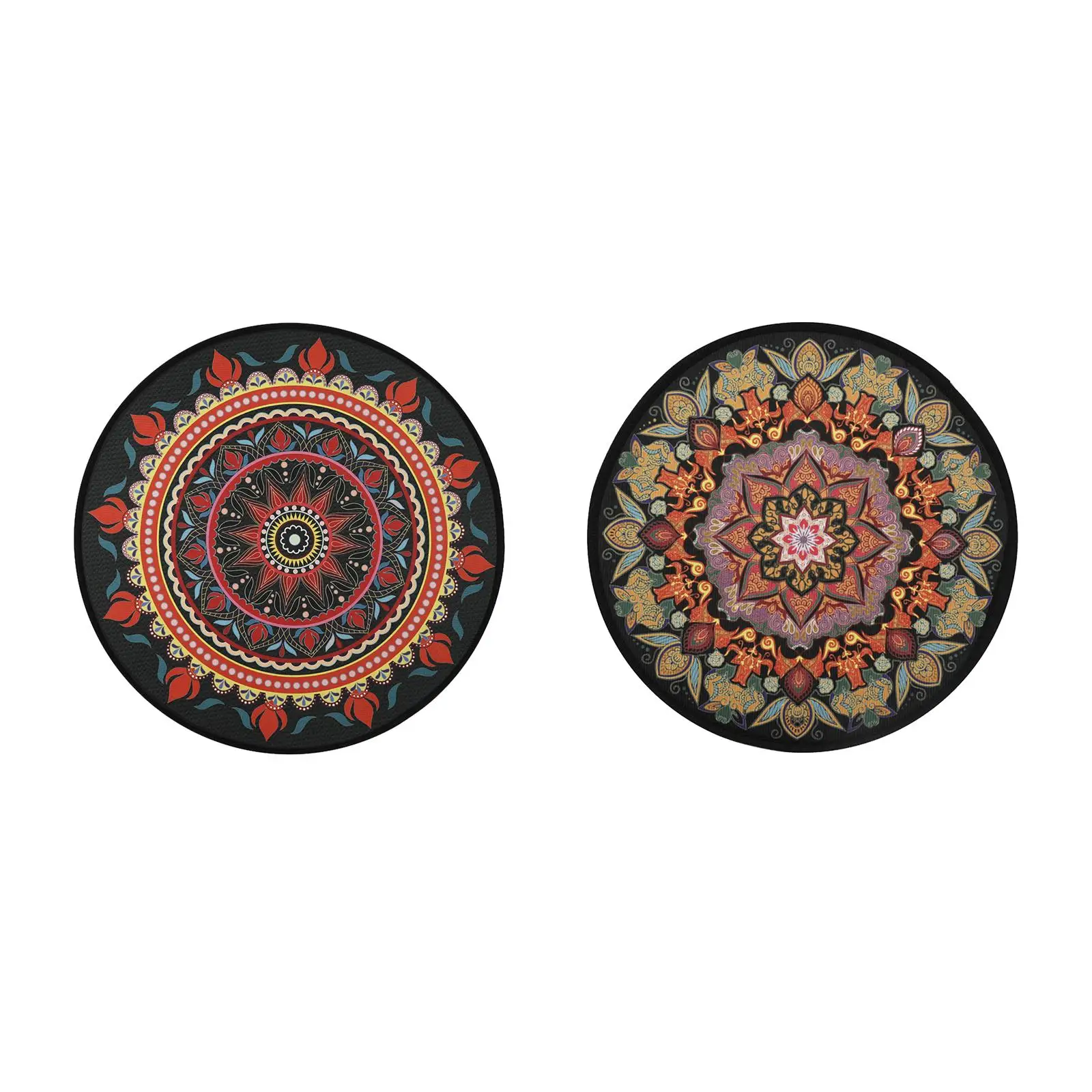 

Mandala Pattern Round Yoga Floor Mat Meditation Mat Decorative for Pilates