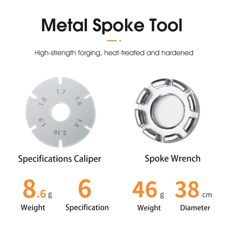 WEST BIKING Bicycle Spoke Tension Meter For MTB Road Bike Wheel Builders Tool Mountain Cycling Adjustment Indicator |