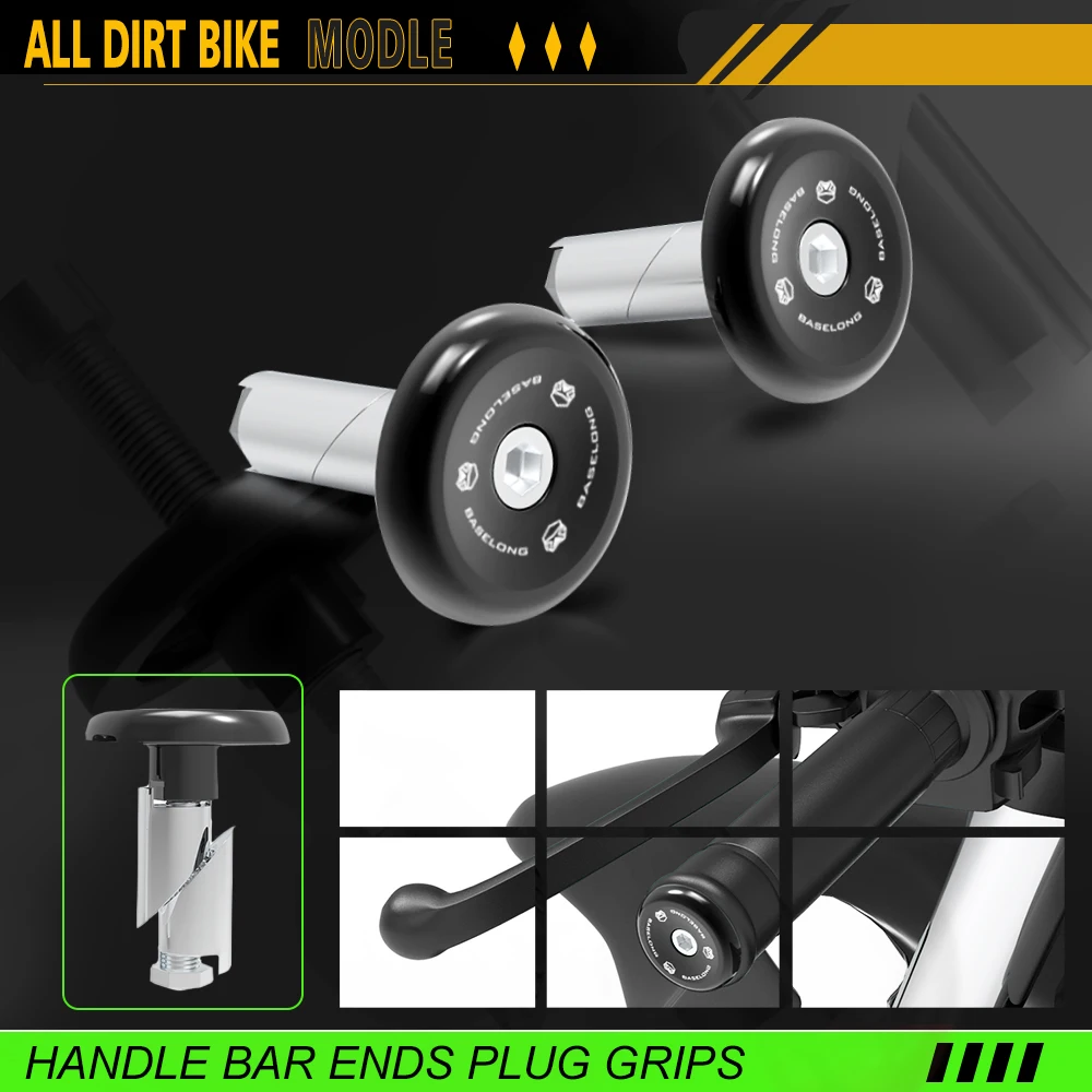 Handlebar End Cap Plug For Beta Rr 125-300 2013-2019 Rr 350-500 2013-2019 X-trainer 300 2015-2022 2017 2016