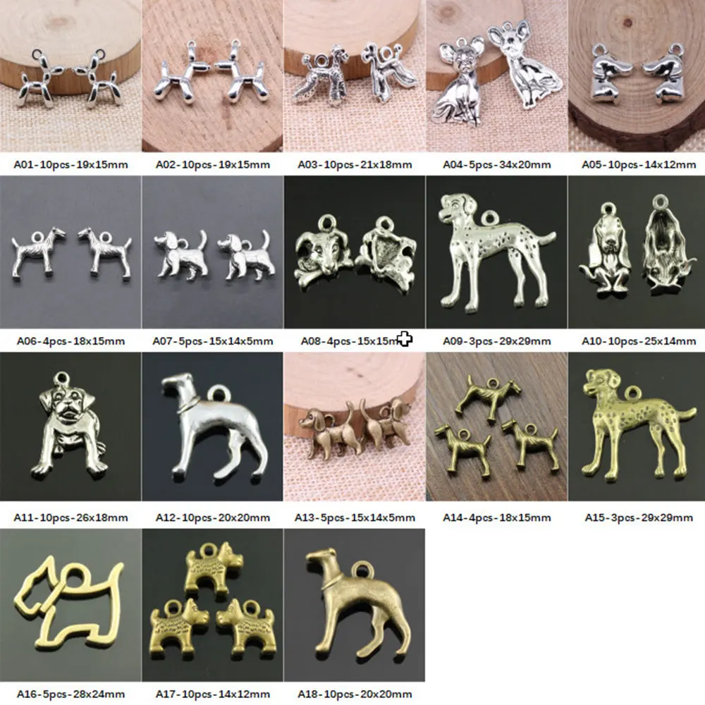 

New Arrival Dog Charms For Jewelry Making Gifts For Women