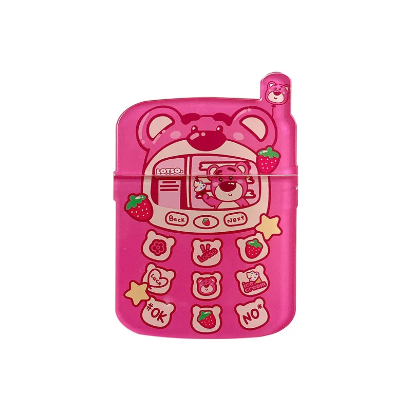 

Mini Phone Cartoon Lotso Case for Apple AirPods 1 2 3 Pro Cases Cover IPhone Bluetooth Earbuds Earphone Air Pod Pods Case