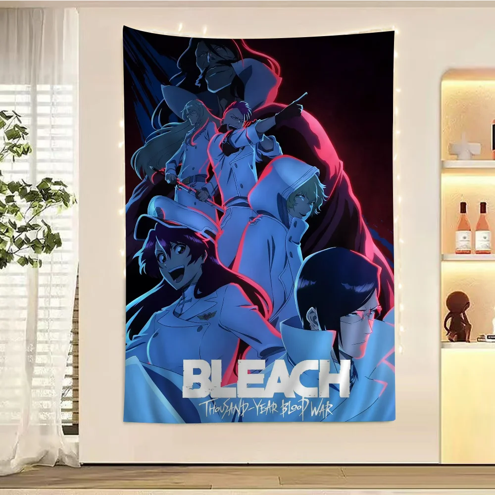 B-Bleach Тысячалетняя кровавая война Красочный гобелен Настенный богемный