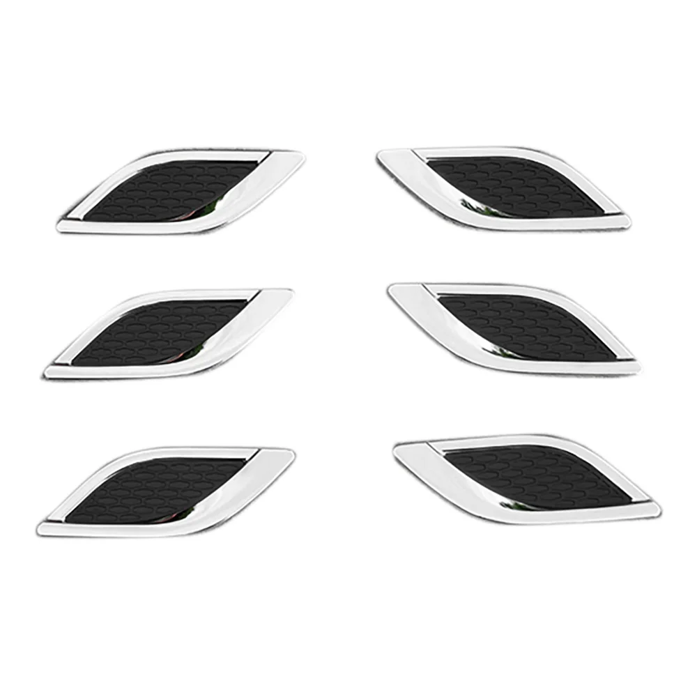 

Хромированный детектор крышки автомобиля, крыло с листвой спереди и сбоку для Ford Mustang + всех автомобилей