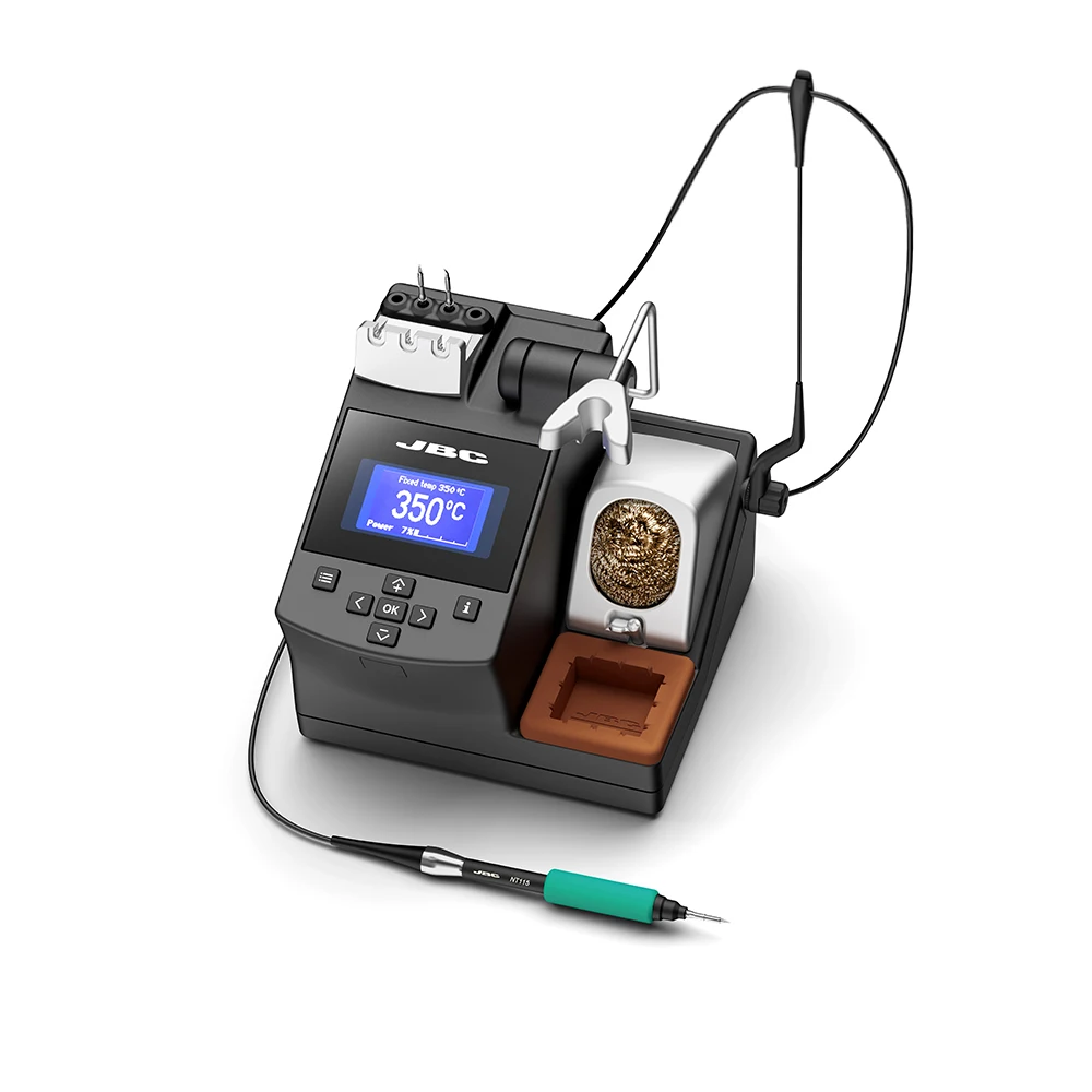 Высокоточная паяльная станция JBC CDN-2QF NT115 с нано-ручкой C115Tips оригинал
