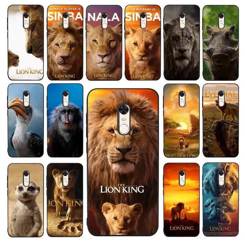 

Disney The Lion King Phone Case for Redmi 5 6 7 8 9 A 5plus K20 4X 6 cover