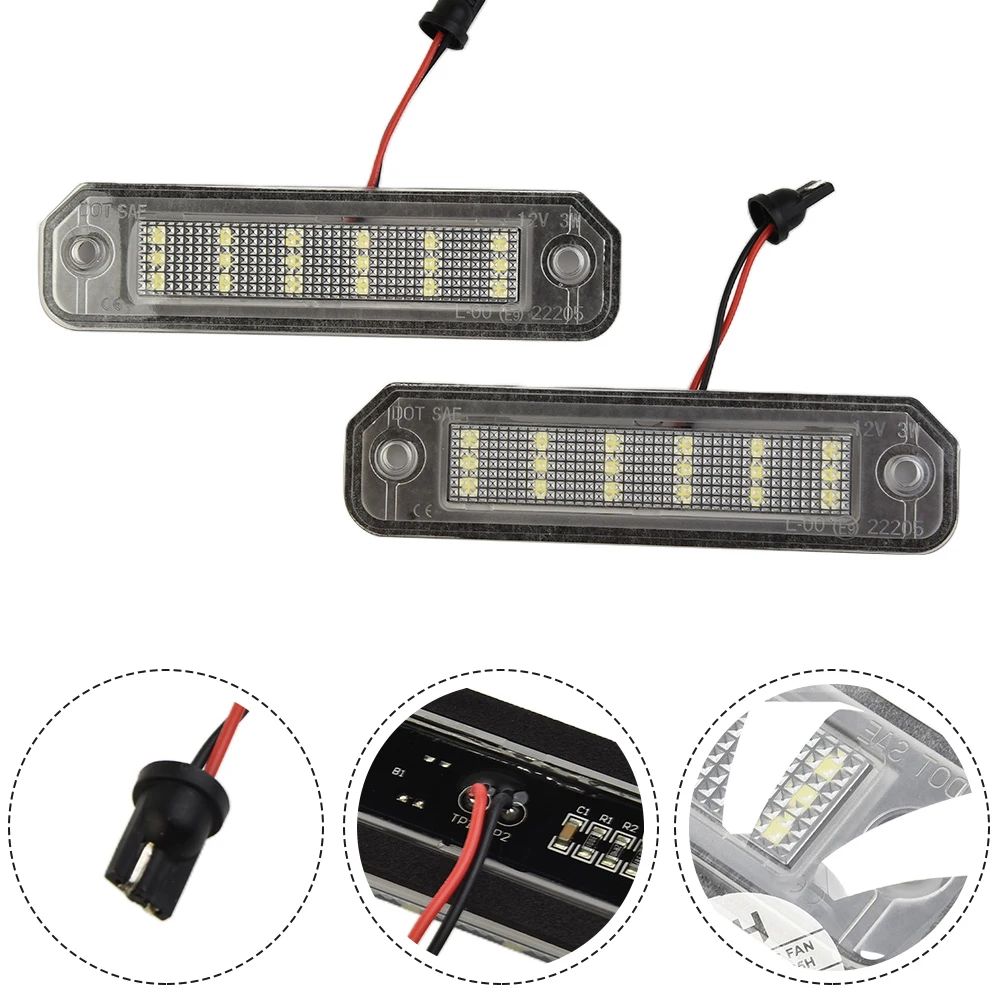 

For Honda License Plate Light License Plate Light Lights Up Without Delay Plug And Play White 34100-S04-A01 34100S04A01
