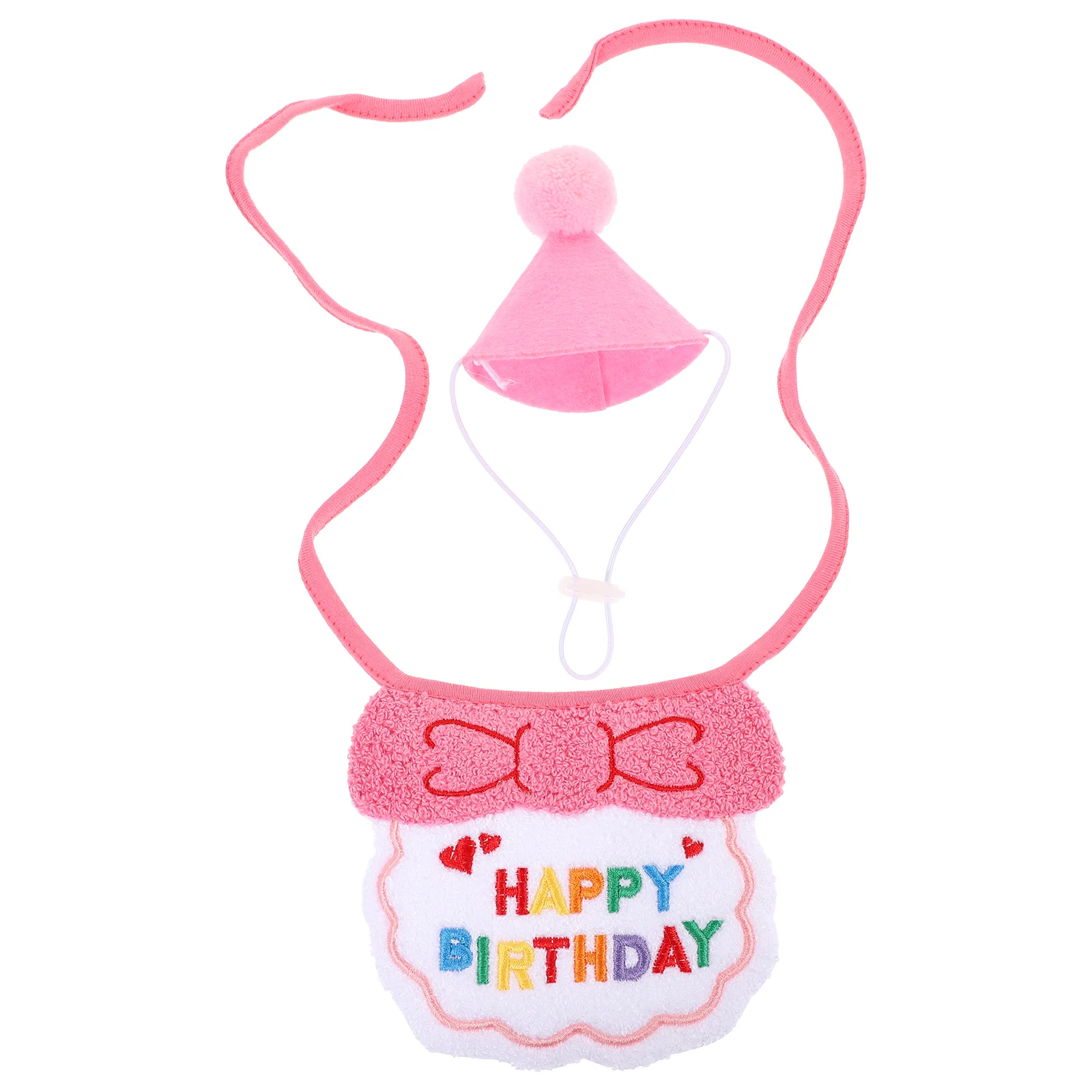 

Birthday Dog Bandana Hat Cat Pet Scarf Costume Triangle Puppy Party Neckerchief Headwear Dogs Cap Bibs Decoration Outfit Happy