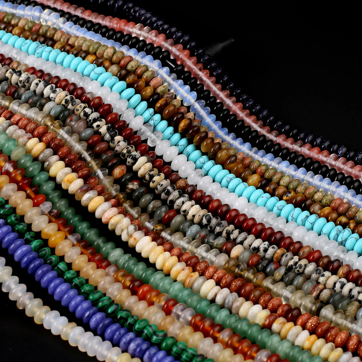 

Бусины из натурального камня в форме монеты, лечебный Хрустальный Агат, камень для изготовления ювелирных изделий, украшение для ожерелья