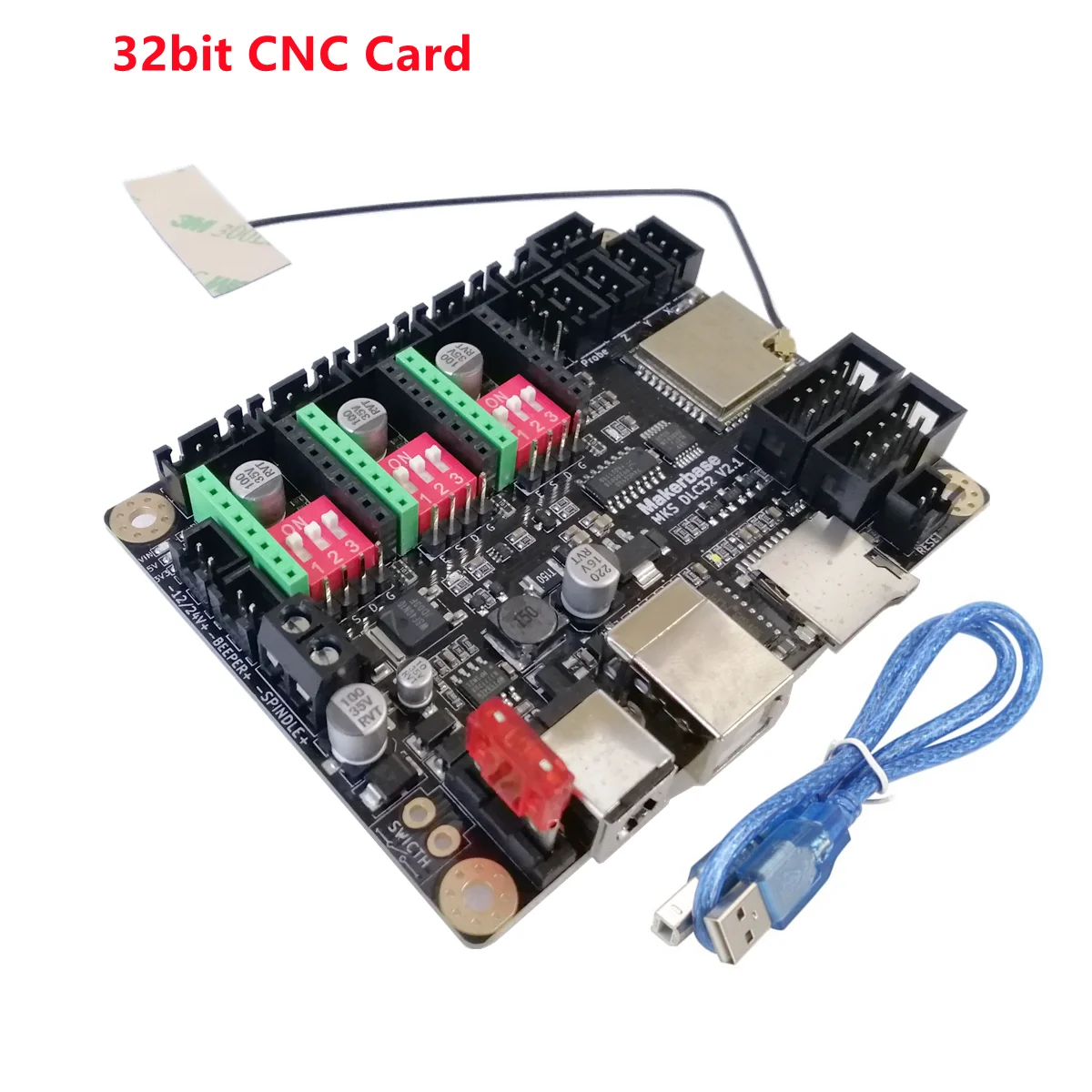 Makerbase MKS DLC32 V2.1 щит GRBL 32 бит карта управления ЧПУ гравировка расширение доска