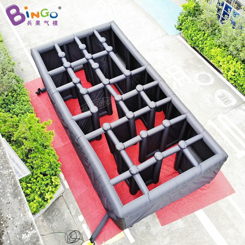 

Personalized 4x8x2 meters inflatable labyrinth maze / inflatable maze game / inflatable maze haunted for sale toys