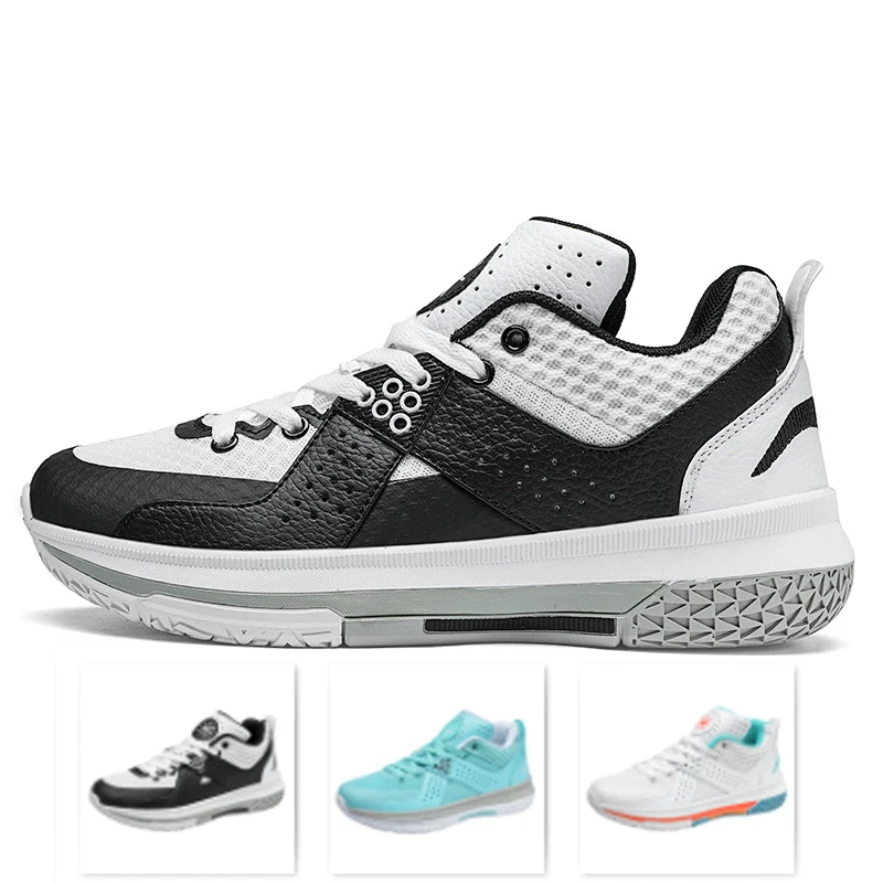 

Basketball shoes men anti-skid wear sports students actual sports shoes