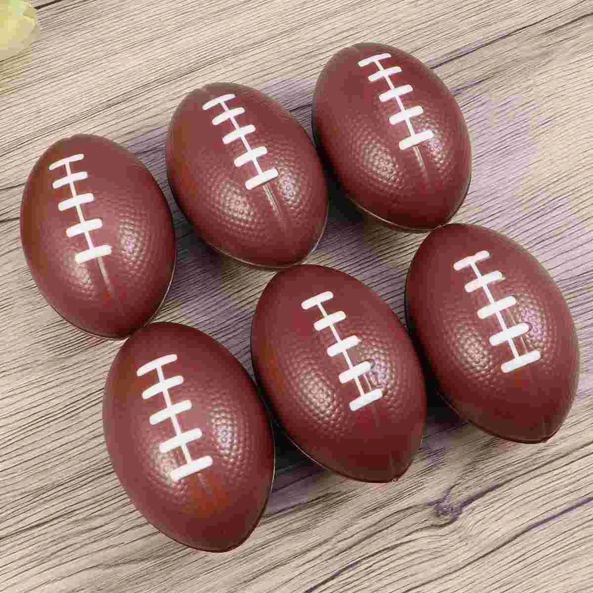 

6PCS Relax Balls Football PU Creative Kids Balls for Kids Relaxing Relax Balls