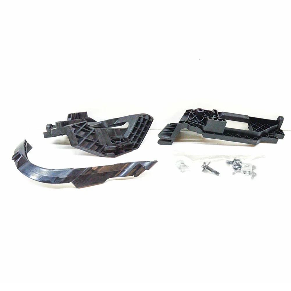 Новейший 1 шт. черный ABS передний левый кронштейн для фар BMW X6 OEM номер 63117395523