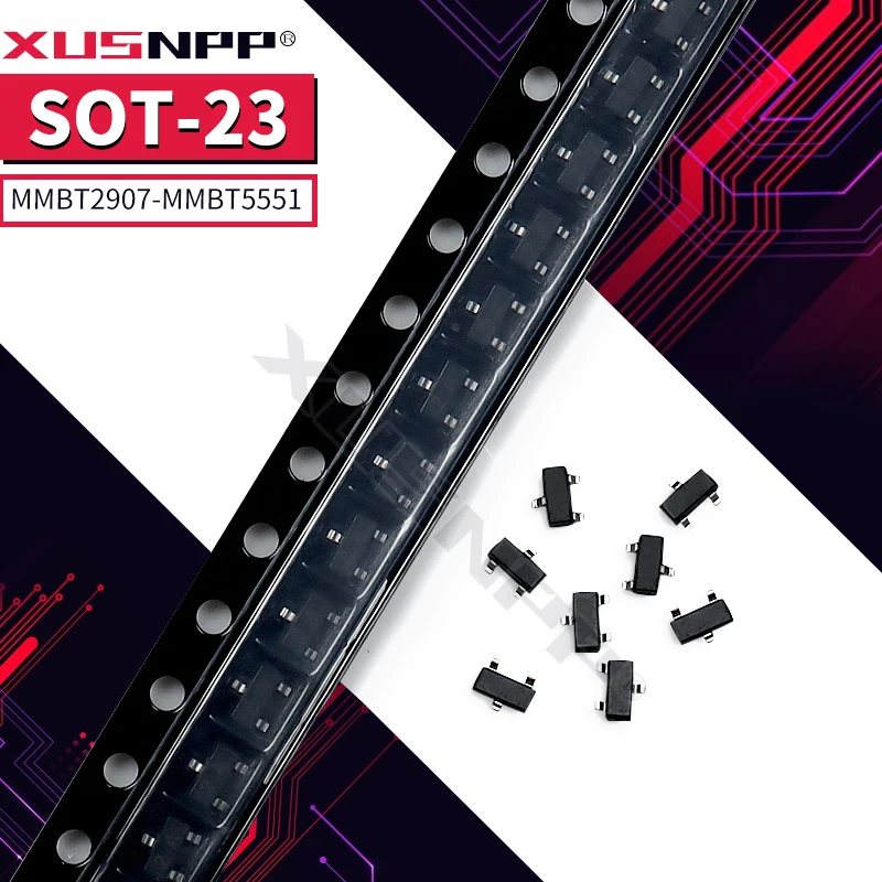 20 шт. транзистор SMD MMBT2222A MMBT2907A MMBT3904 MMBT3906 MMBT4401 MMBT4403 MMBT5401 5551 1P 2F 1AM 2A 2X 2T 2L G1 |
