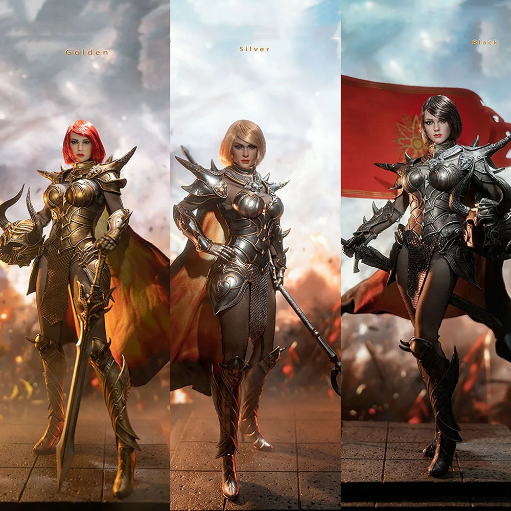 

Limited Stock TBLeague PL2020-173 Full Set 1/6 Flame Knight Female Soldier Armor Model 12" Collectable Action Figure Doll Gifts