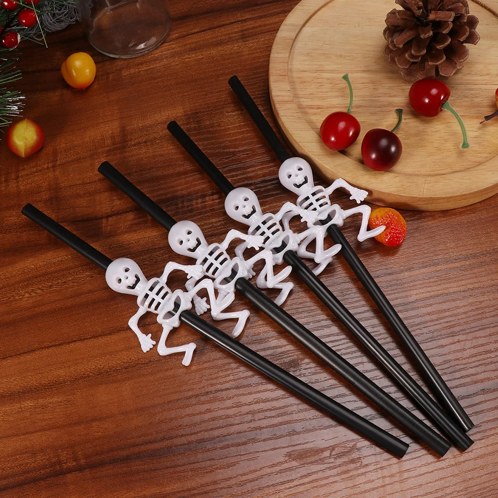 

15PCS Creative Funny Fashion Decorative Drinking Straws for