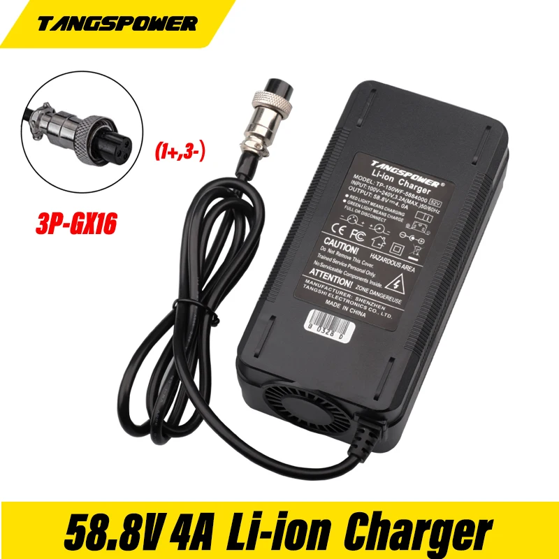 

14S 58.8V 4A Electric Bike Scooter Bicycle Wheelchair Lithium Batter For Kugoo G1 Charger 51.8V 52V Li-ion Ebike Scooter Charger
