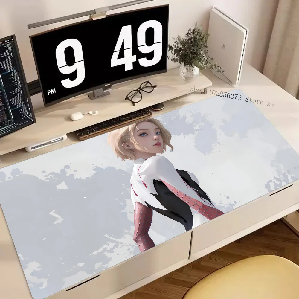 1pc hot superhero woman Gwen Stacy Non-slip Mouse Pad Suitable For Office Computers Laptops E-sports Game Desk Mats XXL Keyboard