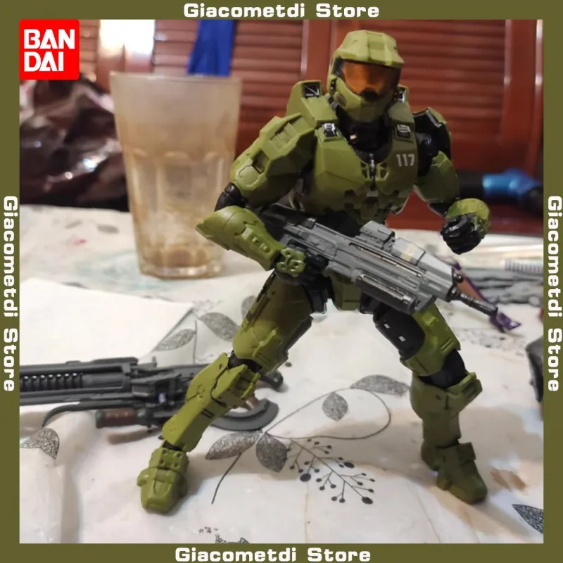 Master Chief John 117mk6 Action Figure Pvc Figurine Statue Model Doll Collectible Ornament Toys Gifts