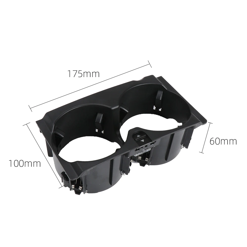 Для Mercedes W212 Автомобильная центральная консоль держатель для напитков углеродное