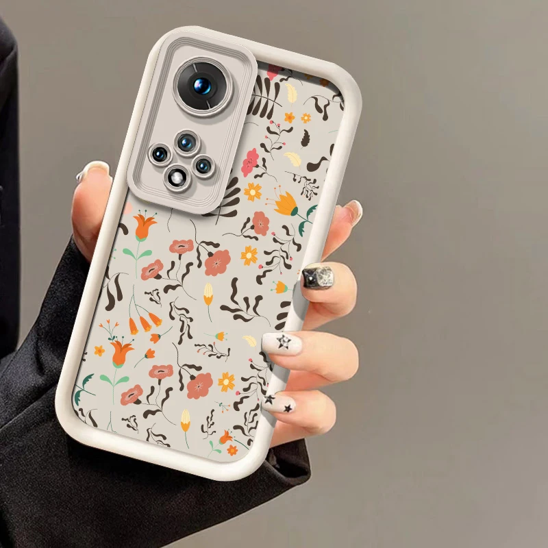 Силиконовый чехол для телефона Huawei Honor Magic 8 Pro 5 6 7 Lite X7B X8A X7A X7D X6A 9X Pro, мягкий противоударный матовый чехол из ТПУ с цветочным рисунком (art.: 3920db2b48bdb) - 3920db2b48bdb